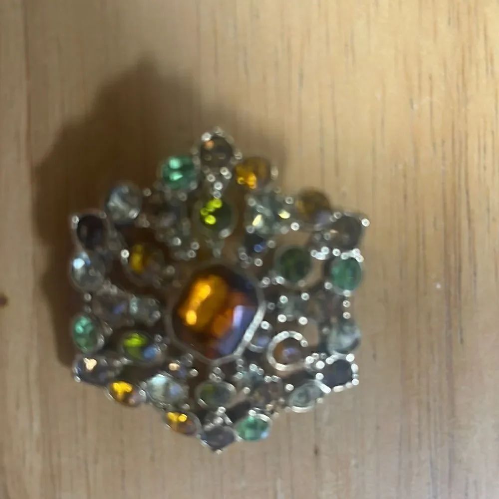 Rhinestone Brooch  